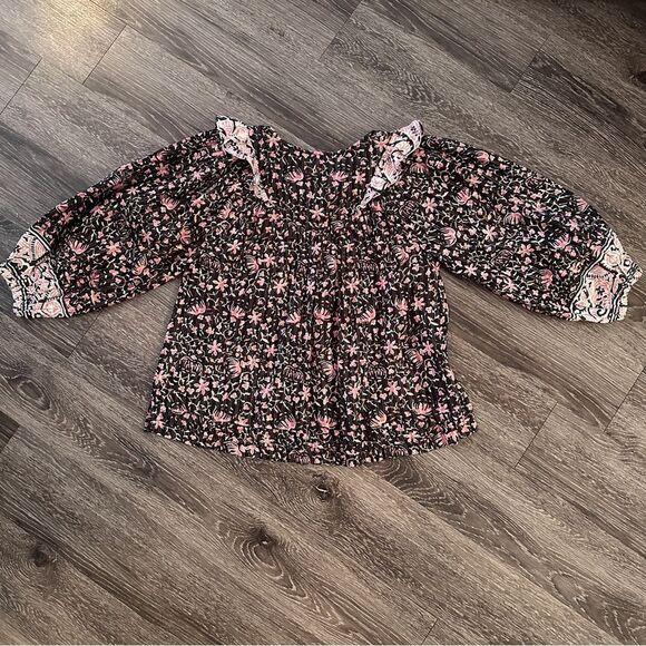 Cleobella Brynlee Blouse In Multi - Picture 6 of 6